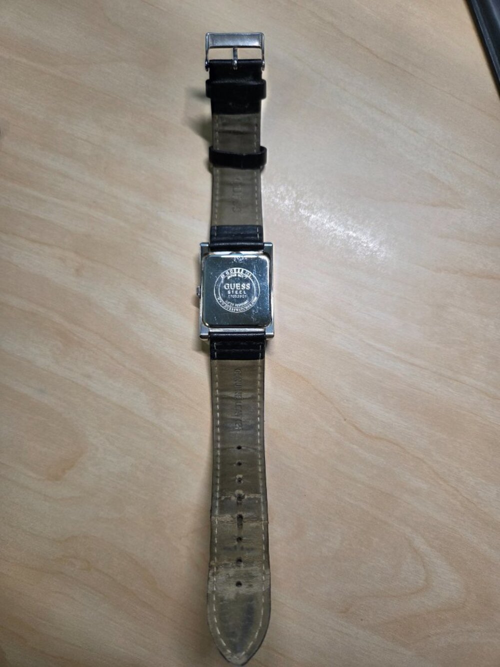 Guess Steel Rectangular Watch - Picture 5 of 6